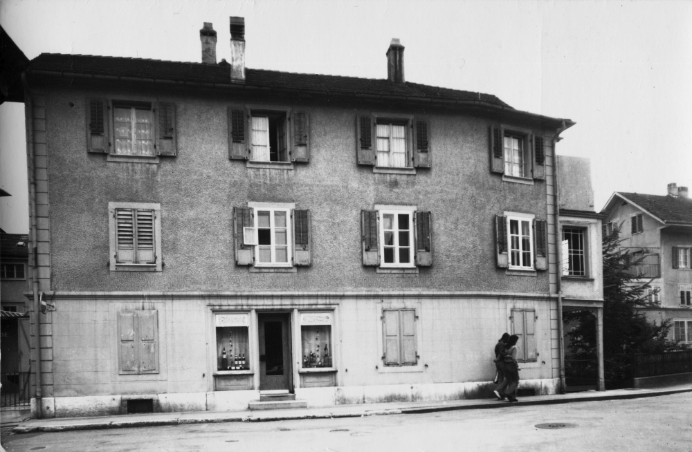 Der erste Firmensitz des 1886 gegründeten Unternehmens. Abbildung: Création Baumann